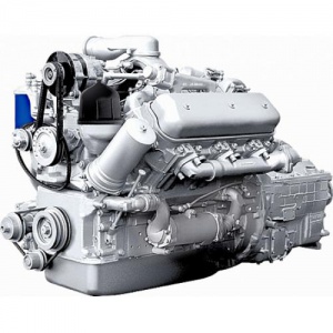 Двигатель ЯМЗ 236НЕ2 в сборе с КПП и сцеплением